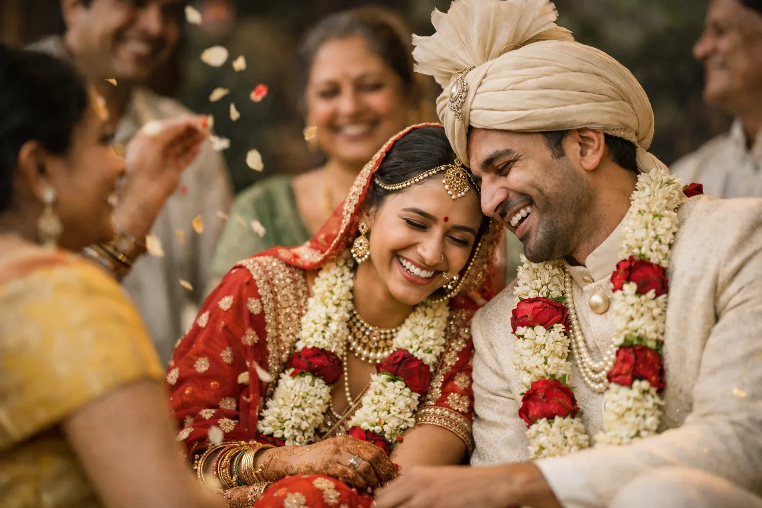 AI-generated representative image for: Considered: Editorial Shifts in Bridal Photography Redefine Indian Wedding Memories